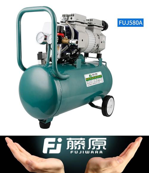 藤原小型无油空压机 木工喷漆与充气的全能助手